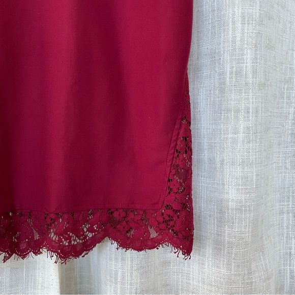 Lulu’s Burgundy Only Want You Dress - Picture 6 of 10